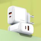 Kucni punjac LDNIO A2526C PD, QC4+, QC3.0, PPS 45W Type C na Lightning slika 2