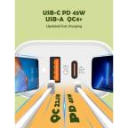 Kucni punjac LDNIO A2526C PD, QC4+, QC3.0, PPS 45W Type C na Lightning slika 6