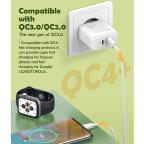 Kucni punjac LDNIO A2526C PD, QC4+, QC3.0, PPS 45W USB na Type C slika 5