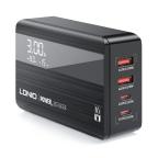 Kucni punjac LDNIO A4808Q, QC4+, PD3.0, LED 70W crni slika 2