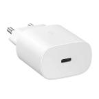 Kucni punjac PD Fast charger 25W za Samsung sa PD Type C kablom CE beli slika 3