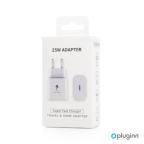 Kucni Punjac Pluginn AJ-25 KP-614C PD Fast 25W za Samsung beli CE slika 6