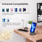 Kucni punjac Wireless 15W crni slika 6