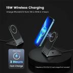 Kucni punjac Wireless 15W crni slika 11