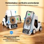 Kucni punjac Wireless 15W Viljuskar 5 u 1 beli slika 5