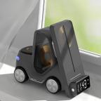 Kucni punjac Wireless 15W Viljuskar 5 u 1 sivi slika 2