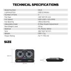 Laptop Cooler Fantech NC21 RGB crni slika 8