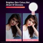 LED selfie stipaljka pink slika 10