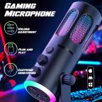 Mikrofon SU8 RGB crni slika 4