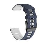 Pametni Sat Narukvica double za smart watch Samsung 4, 5 20mm plavo bela cena 4000 din slika