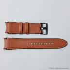 Pametni Sat Narukvica kozno gumena za smart watch Samsung 4, 5 22mm braon slika 2