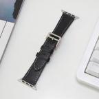 Pametni Sat Narukvica rift kozna za Apple watch 42mm crno braon cena 4000 din slika