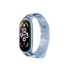 Pametni Sat Narukvica za smart watch Xiaomi Mi Band M7 maskirna plava slika 2