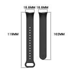 Pametni Sat Narukvica za smart watch Xiaomi Mi Band M8/M9 crna slika 4