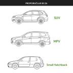 Organizer za auto sediste tip 3 crni slika 5