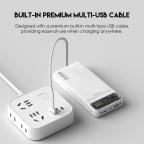 Power bank Prenosiva baterija Fantech T1 10000mAh QC, PD, 22.5W  beli slika 6