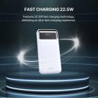 Power bank Prenosiva baterija Fantech T2 10000mAh QC, PD, 22.5W  beli slika 2