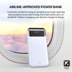 Power bank Prenosiva baterija Fantech T2 10000mAh QC, PD, 22.5W  beli slika 6