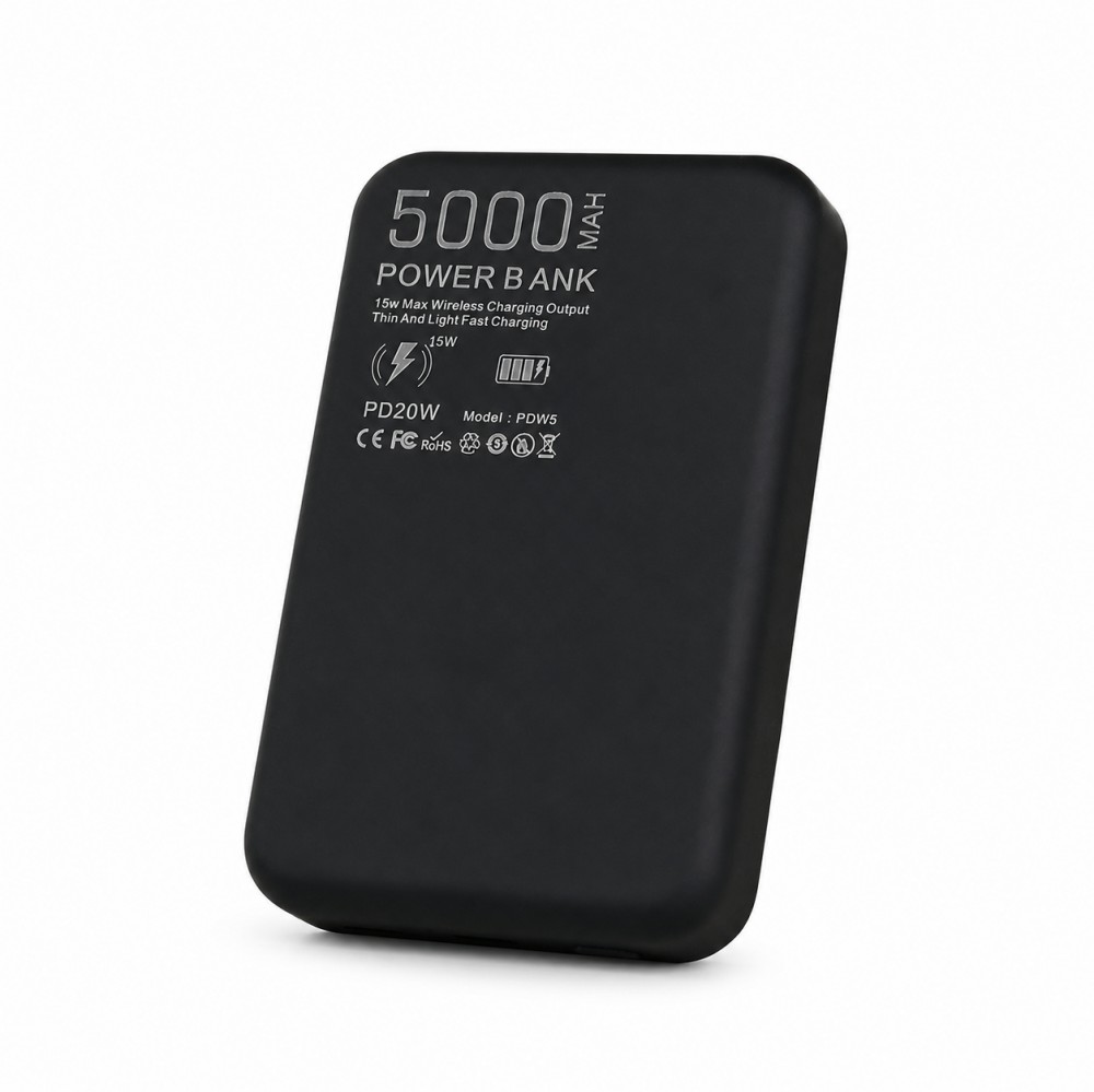 Power bank prenosiva baterija Magsafe Oxpower PD W5 5000mAh crna Print cena 5000 din slika
