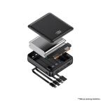 Power bank prenosiva baterija Oxpower PDC10 10000mAh bela slika 5