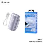 Power bank prenosiva baterija REMAX PD 22.5W WP-117 10000mAh siva slika 5