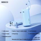 Power bank prenosiva baterija REMAX Xiaoxiao RPP-676 2.1A 5000mAh ljubicasta slika 3