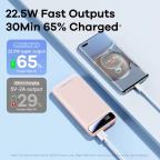 Power bank prenosiva baterija REMAX Bole Series RPP-520 PD20W+QC22.5W Fast Charging 10000mAh plavi slika 4