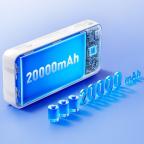 Power bank prenosiva baterija REMAX Cynlle Series RPP-680 PD 20W+QC 22.5W 20000mAh beli slika 6