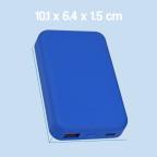 Power bank prenosiva baterija Magsafe PD 5000 mAh plava slika 4