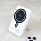 Power bank prenosiva baterija Magsafe Oxpower PD W102 10000mAh bela slika 2