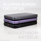 Power bank prenosiva baterija Magsafe PD W52 5000mAh ljubicasta slika 3