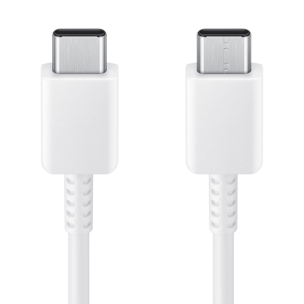 Samsung data kabl PD Type C na Type C 1m beli BULK (EP-DA705-BWE) cena 1500 din slika