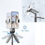 Selfie stick A66 + tripod crni slika 7
