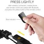 Selfie stick K10 + tripod slika 7