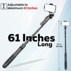 Selfie stick L16 + tripod crni slika 7