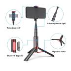 Selfie stick M18 mini + tripod crni slika 5