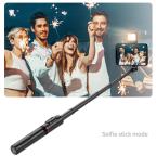 Selfie stick Q12S + tripod pink slika 8