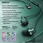 Slusalice REMAX RM-512a Type C zelene cena 4000 din slika