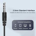 Slusalice REMAX Wired RW-105 3.5 mm crne slika 3