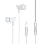 Slusalice REMAX Wired RW-106 3.5 mm bele slika 2