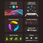 Pametni Sat Smart watch KSIX BXSW31R Pulse, 1.83