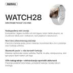 Pametni Sat Smart watch REMAX Watch28 42mm sivi slika 2