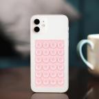 Stiker za mobilni telefon Octobuddy svetlo roze slika 3