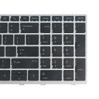 Tastatura za laptop HP 850 G5 sivi frame sa misem slika 3