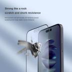 Zastitno Staklo Tempered glass Nillkin Fog Mirror za iPhone 14 Pro Max 6.7 crni slika 9
