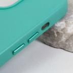 Maska Torbica Beautiful Shine Leather iPhone 14 Plus 6.7 mint slika 2