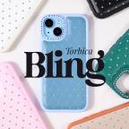 Maska Torbica Bling za iPhone 15 Pro Max 6.7 plava cena 1000 din slika