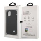 Maska Torbica BMW Hc Leather Deboss za iPhone 13 6.1 crna (BMHCP13MRCDPK) slika 5