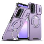 Maska Torbica CamShield Ring stand za Samsung A075F Galaxy A07 ljubicasta cena 2500 din slika