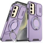 Maska Torbica CamShield Ring stand za Samsung A266B Galaxy A26 5G ljubicasta cena 2500 din slika
